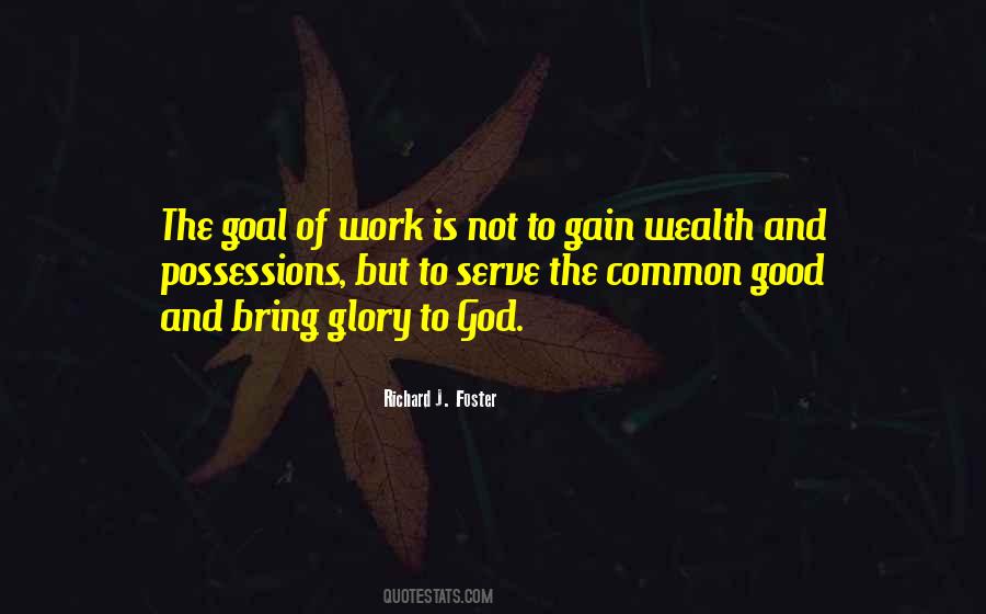 Goal Work Quotes #123902