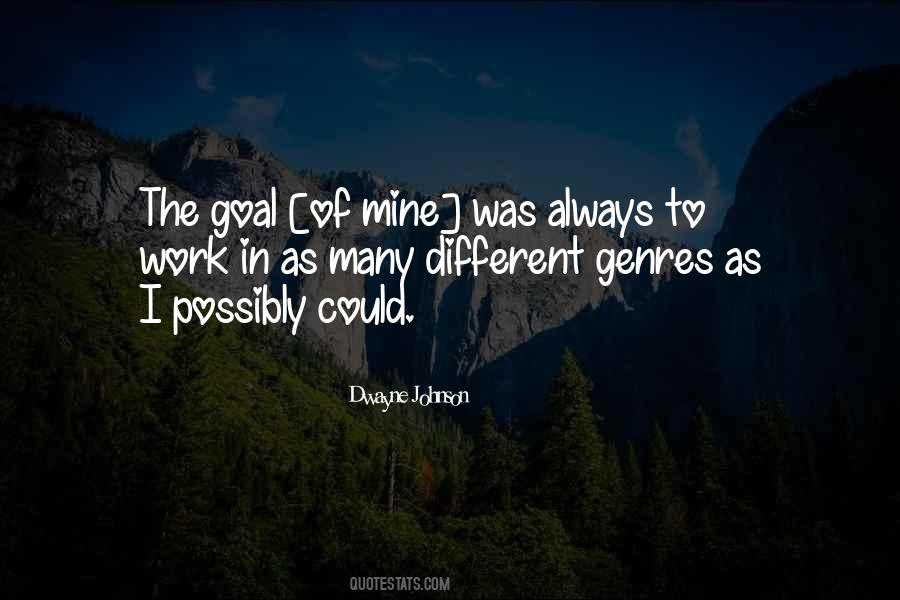 Goal Work Quotes #1430477