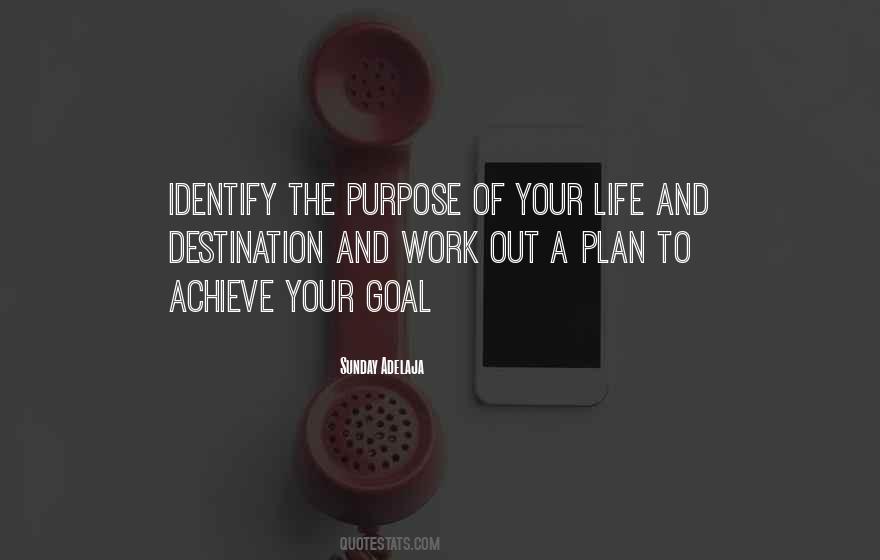 Goal Work Quotes #1554505