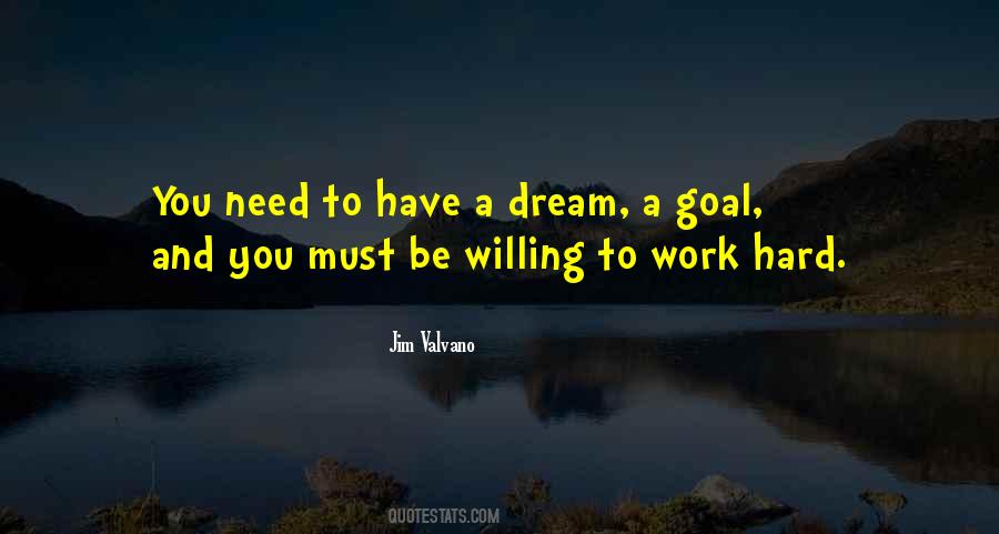 Goal Work Quotes #1611178
