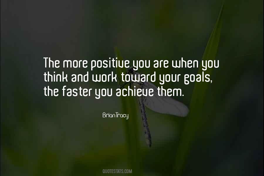Goal Work Quotes #717839