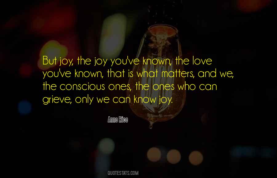 Know What Matters Quotes #146828