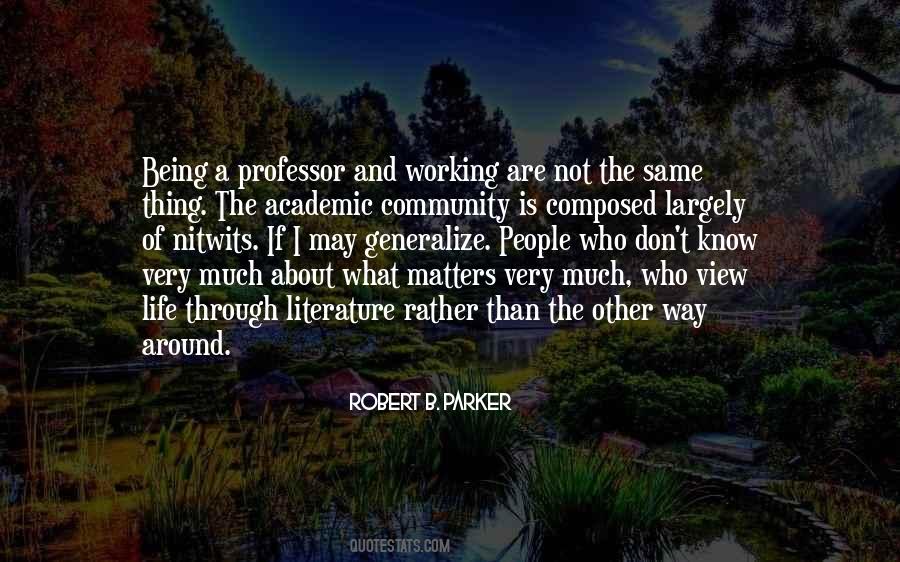 Know What Matters Quotes #801853