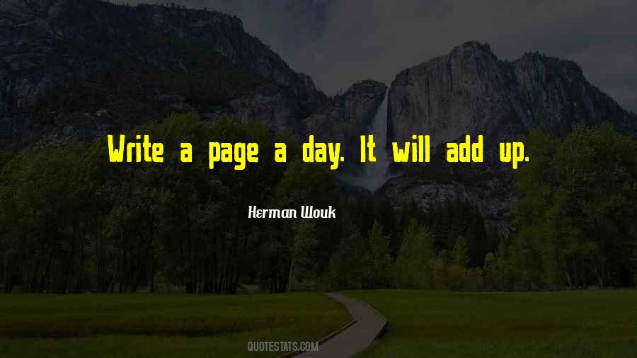 Quotes About A Page #1046215