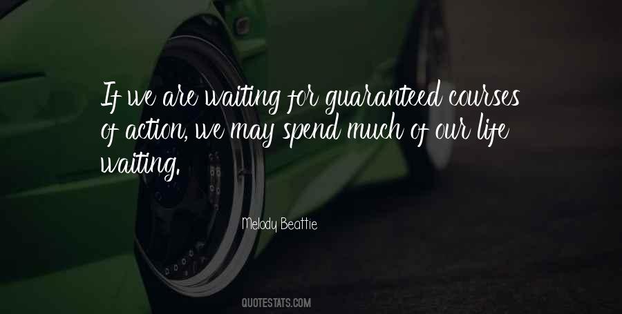 Waiting Life Quotes #970461