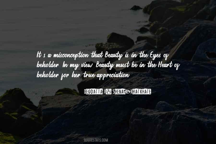Quotes About The Eye Of The Beholder #152917