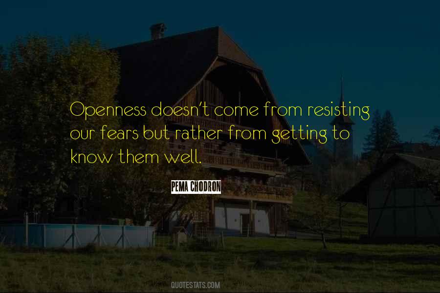 Getting To Know Quotes #167944