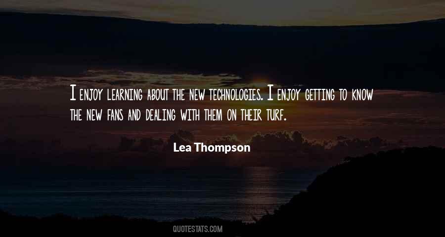 Getting To Know Quotes #20921