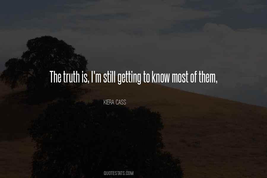 Getting To Know Quotes #579101