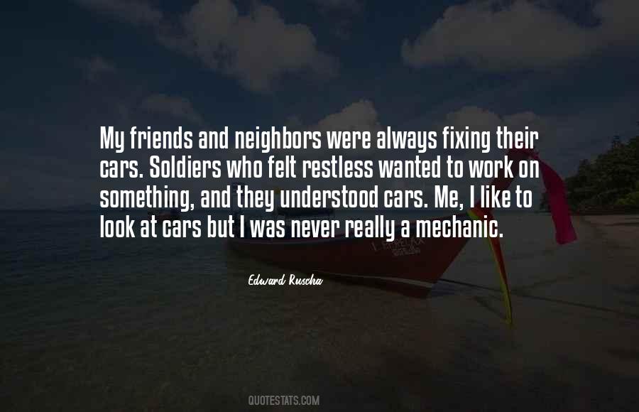 Friends Neighbors Quotes #585928