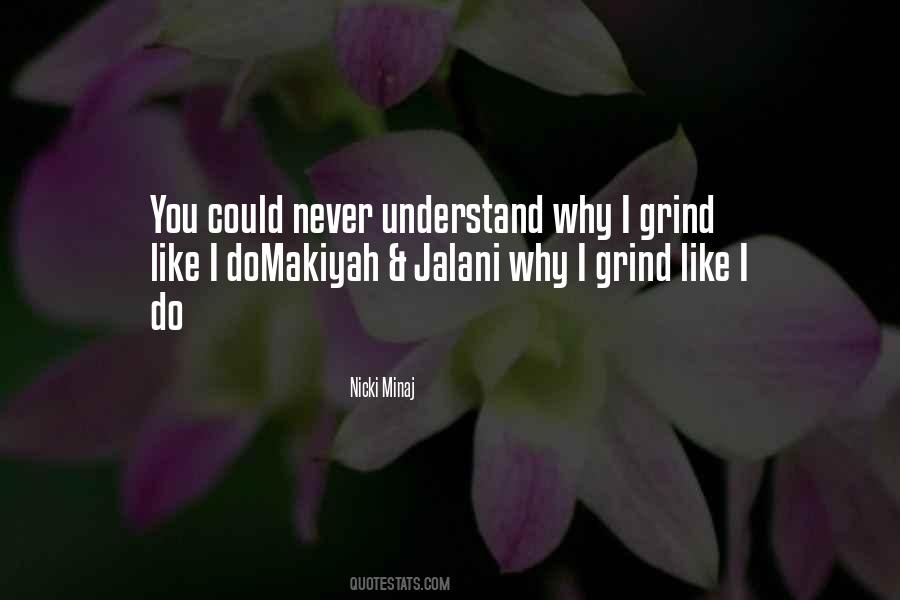 You Never Understand Quotes #1127022