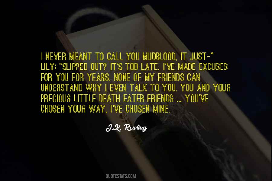 You Never Understand Quotes #1325267