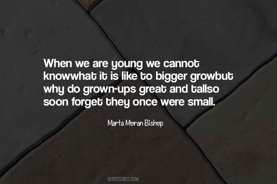 When We Were Small Quotes #1454454