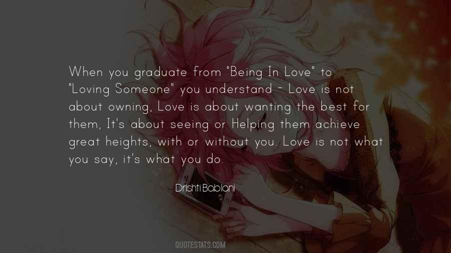 Being With Love Quotes #231995