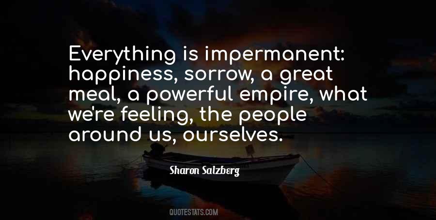 Feeling Is Everything Quotes #80428