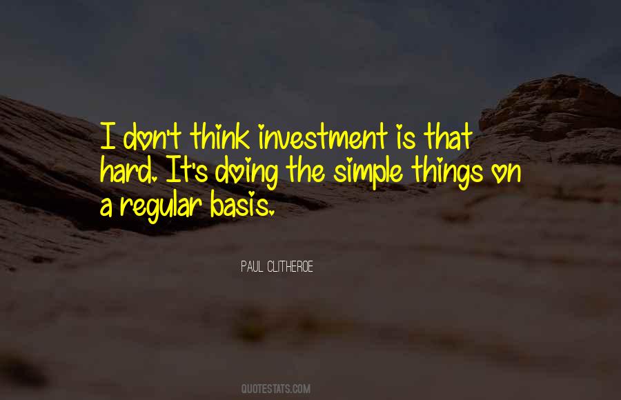 Quotes About Doing The Simple Things #1580994