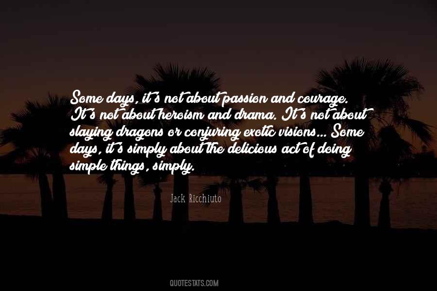 Quotes About Doing The Simple Things #378649