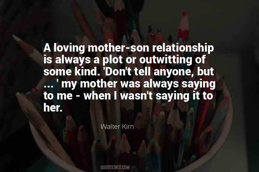 Mother Of A Son Quotes #1688321