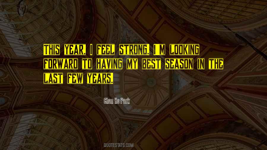 My Best Year Quotes #866570