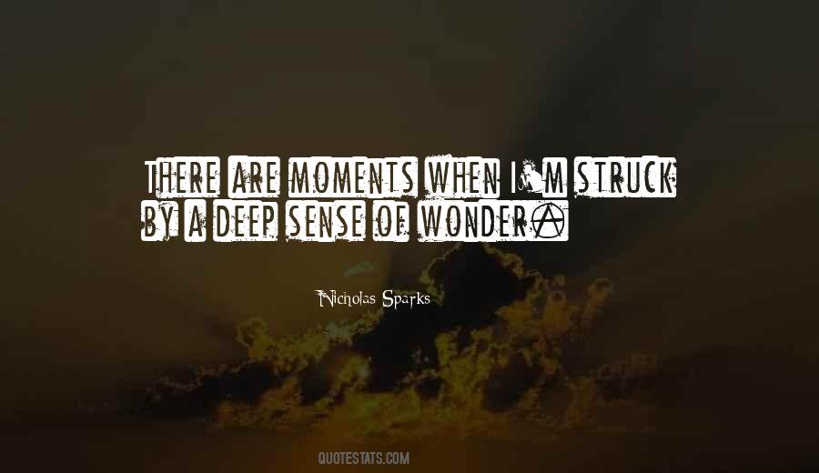 Deep Sense Quotes #1386170