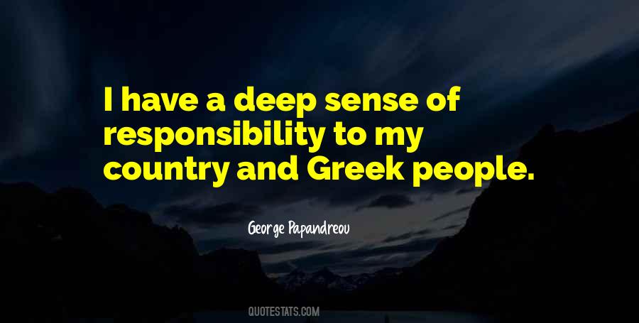 Deep Sense Quotes #1771201