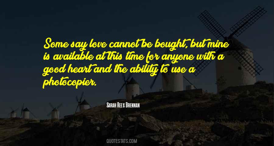 Good Heart Love Quotes #924269