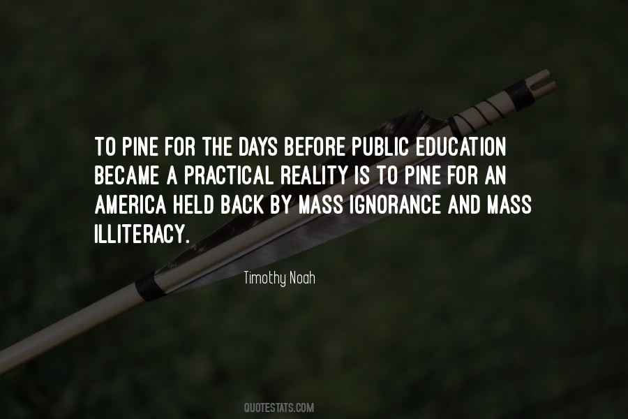 Education Ignorance Quotes #1440632