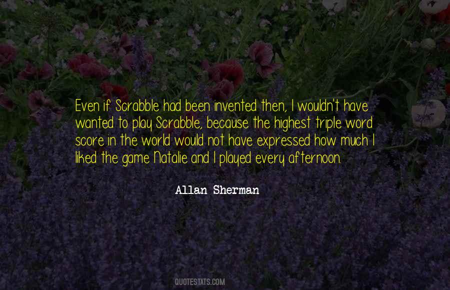 Word Game Quotes #1488931