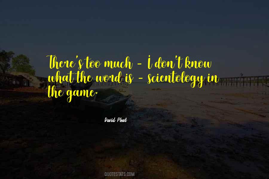 Word Game Quotes #1641339