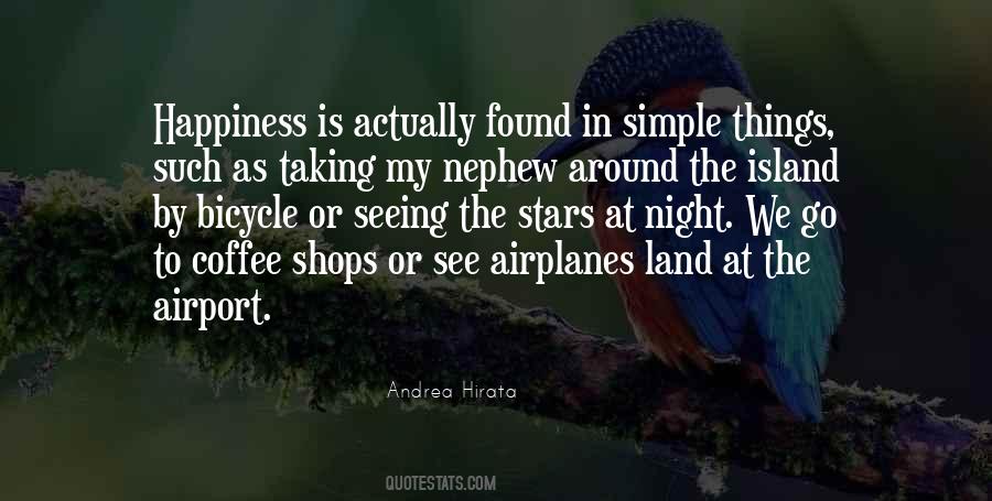 Happiness Is So Simple Quotes #32302