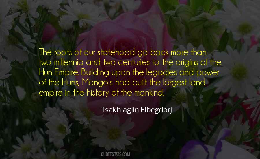 Back To Our Roots Quotes #1539078