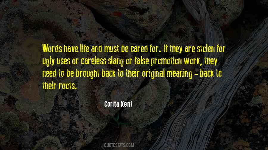 Back To Our Roots Quotes #582222