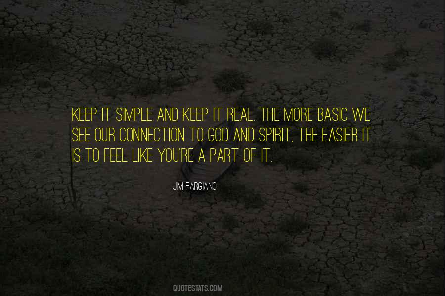 Simple And Basic Quotes #1560118