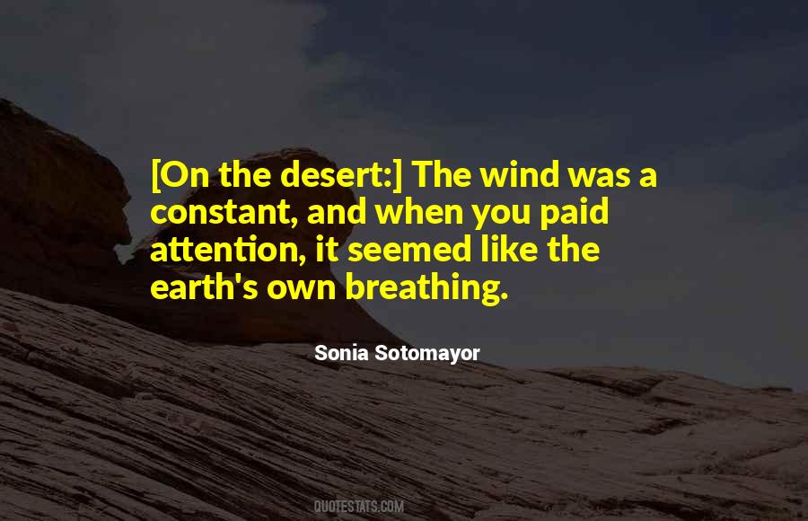 Desert Earth Quotes #217615