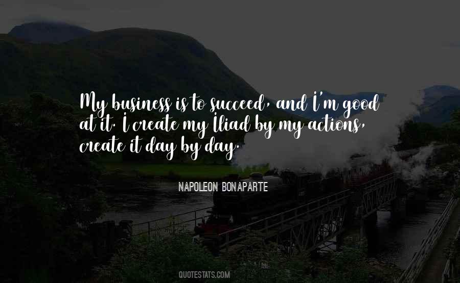 Business Action Quotes #1825412