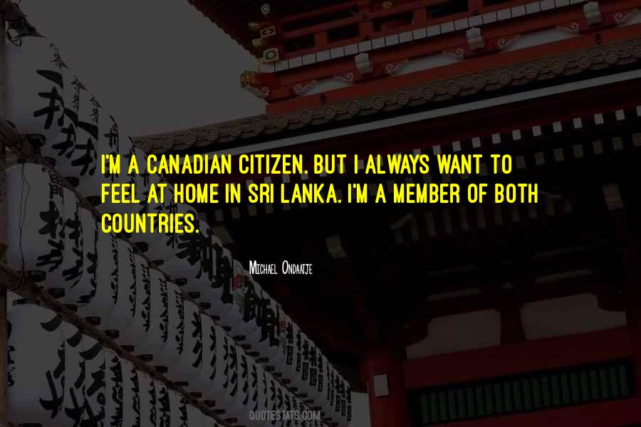 Canadian Citizen Quotes #207944