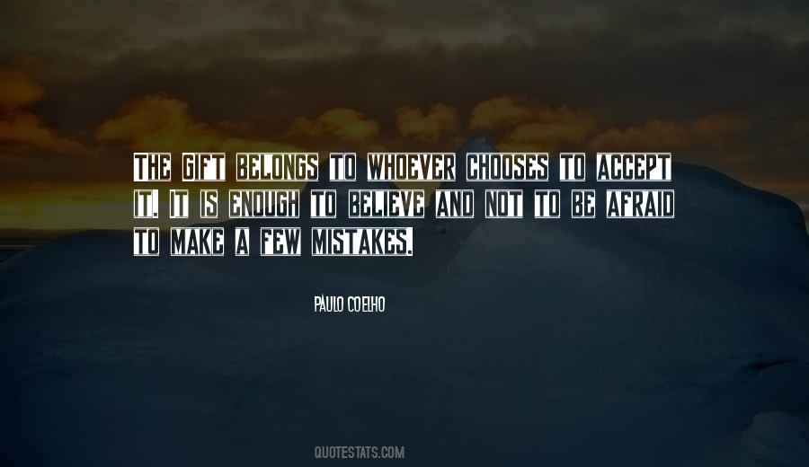 Accept My Mistakes Quotes #537881