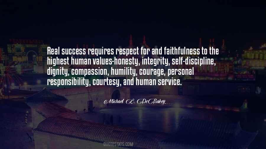 Quotes About Responsibility Respect #1469265