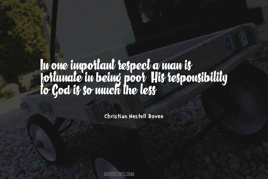 Quotes About Responsibility Respect #995951