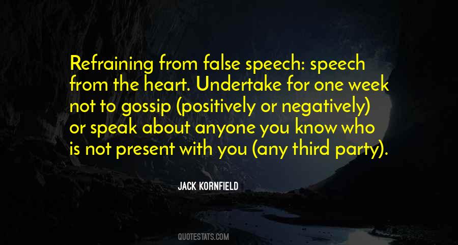 Speech With Quotes #101685