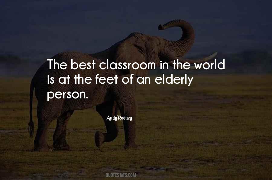 Quotes About The Wisdom Of The Elderly #69563