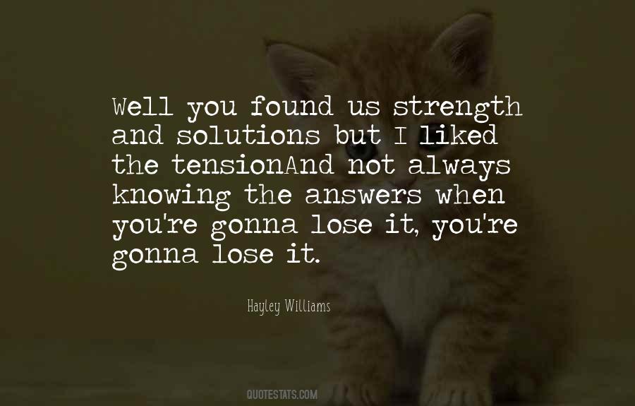 The Not Knowing Quotes #144548