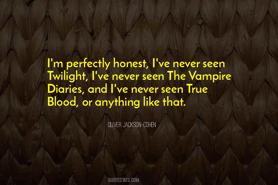 Twilight Blood Quotes #517671