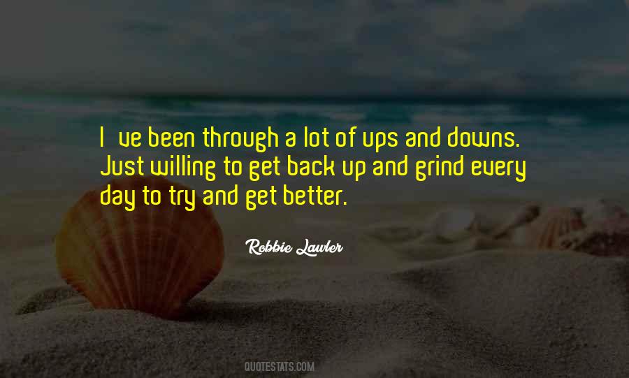 Trying To Get Through The Day Quotes #316705