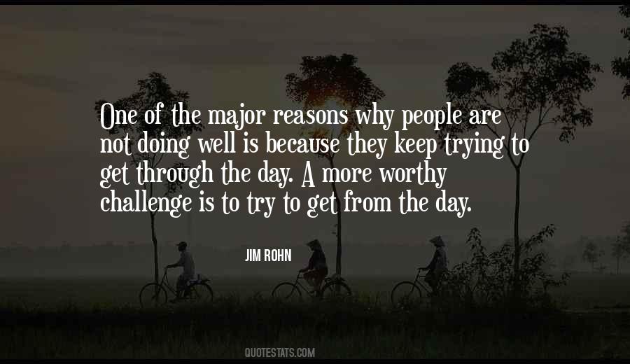 Trying To Get Through The Day Quotes #896168