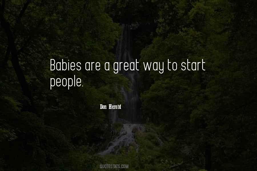 Great Baby Quotes #1216007