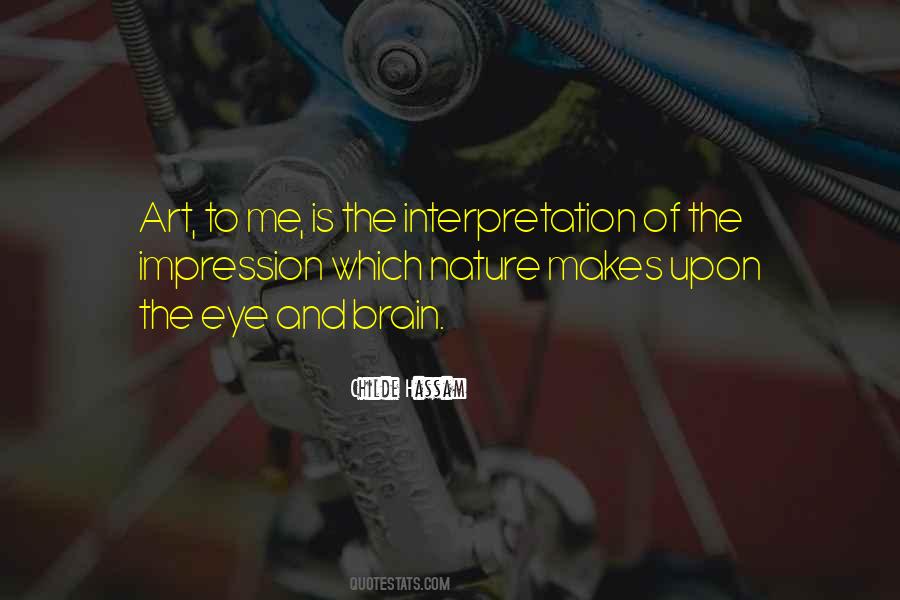 Eye Of Nature Quotes #263782