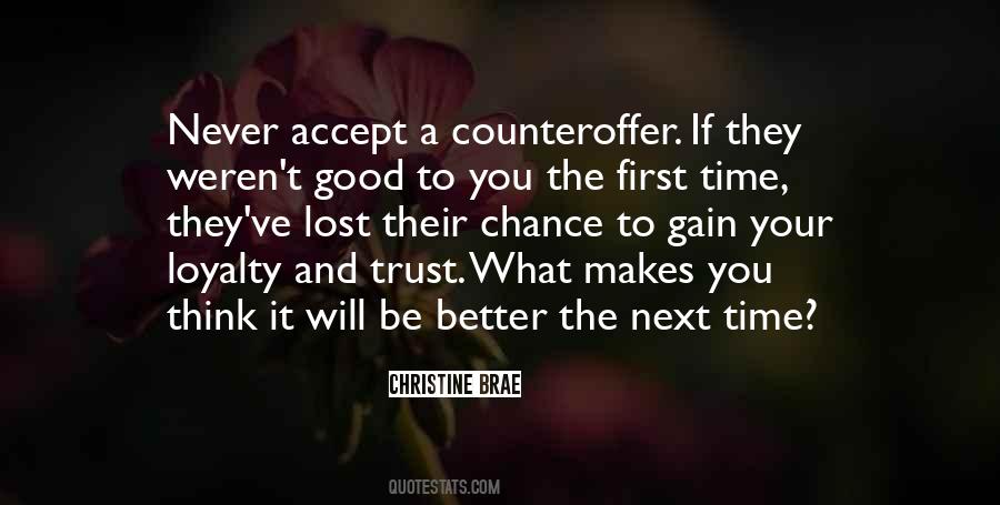 Trust Lost Quotes #1127026