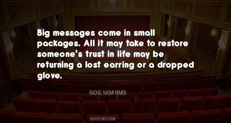 Trust Lost Quotes #678402