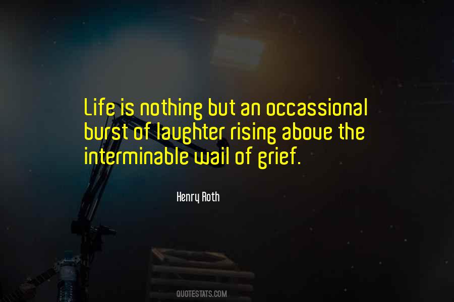 Grief And Laughter Quotes #64426